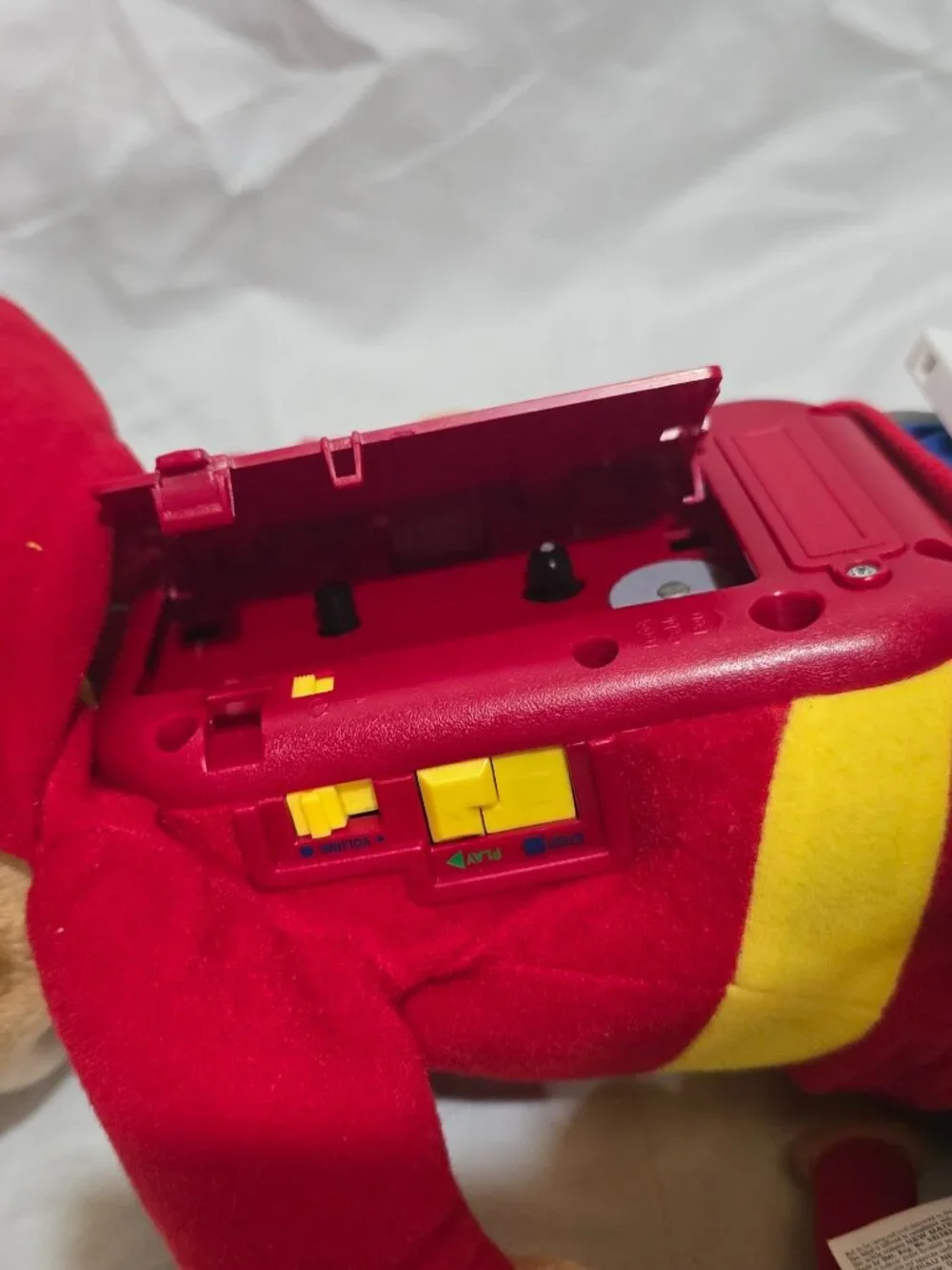 1998 Teddy Ruxpin Cassette Player Story Telling Stuffed